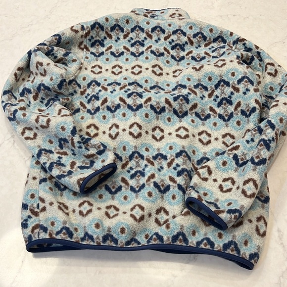 Patagonia Lightweight Synchilla Snap-T Fleece Pullover Tundra Cluster Big Sky‎ - Picture 8 of 9